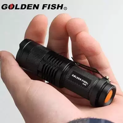 Pen mini telescopic zoom strong light rechargeable flashlight CREE XPE R2 LED far shot King SK68