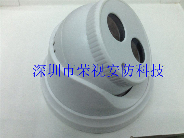 The new Hikvision single light hemisphere laser array infrared surveillance camera lens can be installed in the network machine
