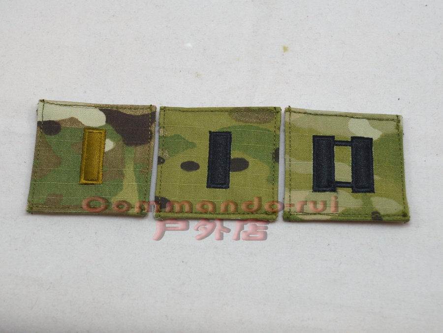 United States USARMY Multicam OCP Military rank badge Captain Lieutenant Captain Magic Sticker 