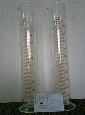 Glass scale measuring cylinder 1000ml l measuring cylinder 1L glass measuring cylinder straight type measuring cup Tianjin Tianbow/ticket