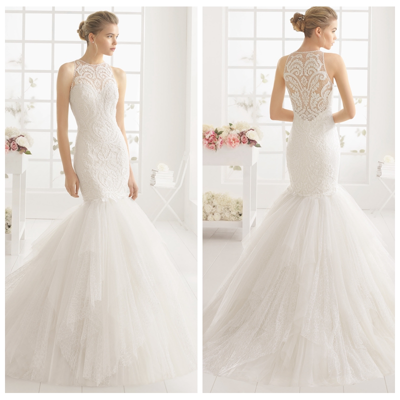 Lace wedding dress, fitted elite brace for bride, 2021 collection, open shoulders,  Lace wedding dress, fitted elite brace for bride, 2021 collection, open shoulders,