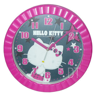Hello Kitty Magic Starry Sky Super Silent Wall Clock JM-W5612KT-B