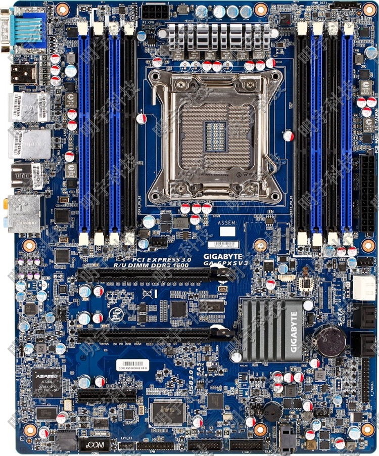 GA-6PXSV3 INTELC604 chipset LGA2011 three-year warranty for a new box