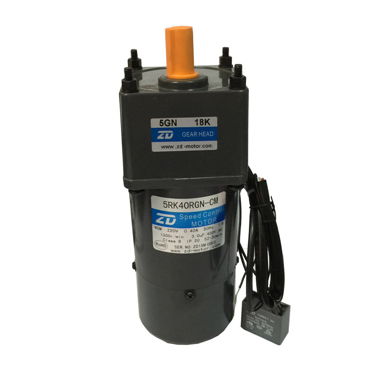 Medium and large motor speed regulation belt brake motor 5RK40RGN-CM 5GN18K AC motor deceleration motor