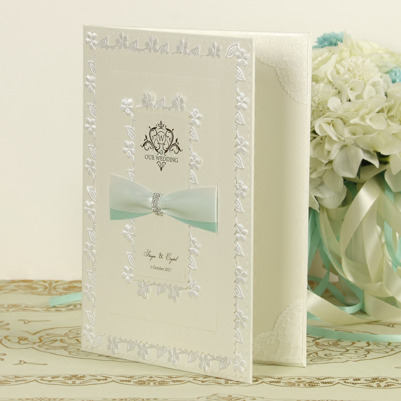 Zhen Xi Seal European style high-end custom Hong Kong wedding supplies creative A4 certificate set birth certificate set