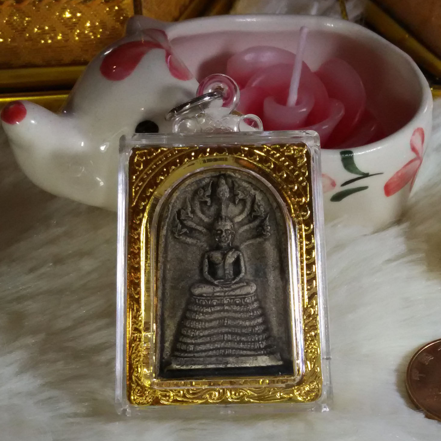 Thai Orthodox Temple Zhou Guan Luo Master Seven Dragons Chongdi Limited Edition of the Law Society of Tibetan Celebration