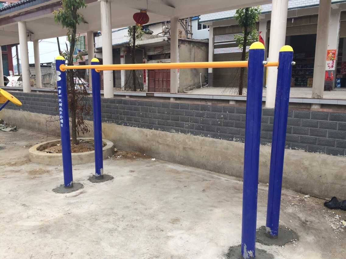 Outdoor Fitness Path Outdoor High And Low Single Bar Single Bar Double Bar B-type Double Bar School Community Fitness Equipment