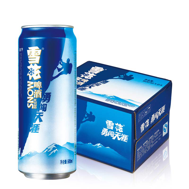 【天猫超市】雪花啤酒 勇闯天涯 500ml*24罐 整箱装