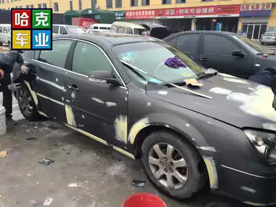 Sheet metal painting whole car painting color change Hangzhou physical store service body depression scratch repair Huck car industry