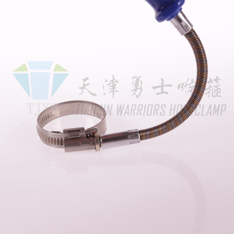 Flexible screwdriver throat hoop special tool flexible throat hoop batch flexible rod sleeve screwdriver 7MM sleeve tool
