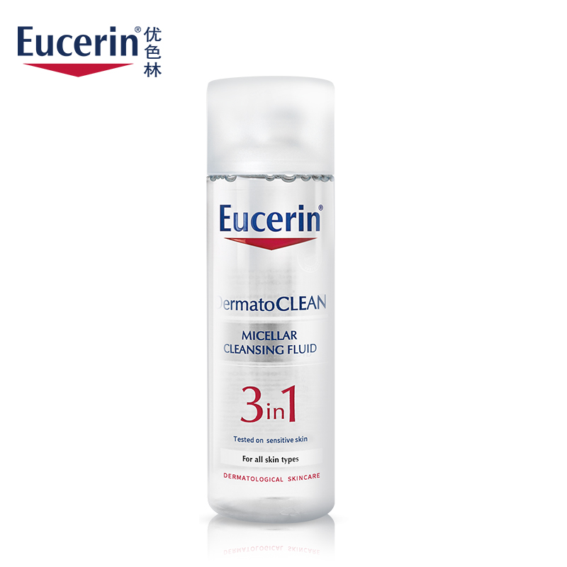 EUCERIN/优色林 舒安清润三合一洁肤液200ml 洁面卸妆洗面奶洁肤