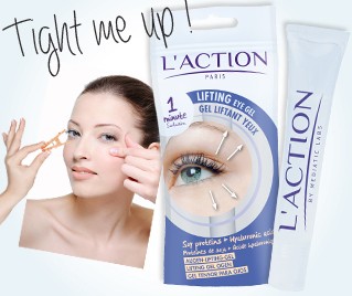 L'action/蕾萱提升眼部啫喱精华 一分钟快速眼部护理 laction