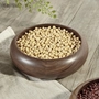 Hi walnut gỗ vòng tấm gỗ đồ lặt vặt khay lưu trữ khay lưu trữ trái cây sấy khô tấm bằng gỗ snack tấm khay trà gỗ trắc