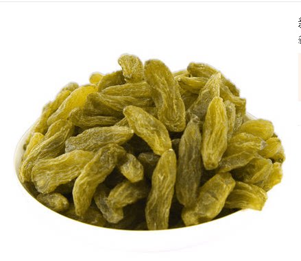 Xinjiang special produce green fragrant courtesan nature shady dry special grade green grapes dry large grain 500 gr-two generations