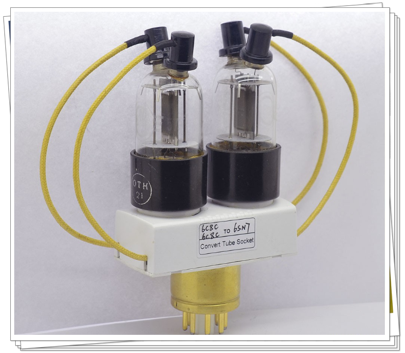 2C22 2C22 2C22 2C22 6SN7 vacuum tube converting seat