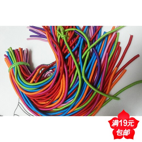 Full RMB19  rounds of hair ring high-slingshot ponytail hair ring Zhair long rubber band elastic band