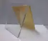 Acrylic plate milling edge plexiglass plate bending size custom laser cutting high transparency to map processing
