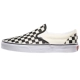 Vans SLIP-ON cờ đen trắng kẻ sọc một chân nam và nữ lười giày lười giày vải thông thường VN-0EYEBWW
