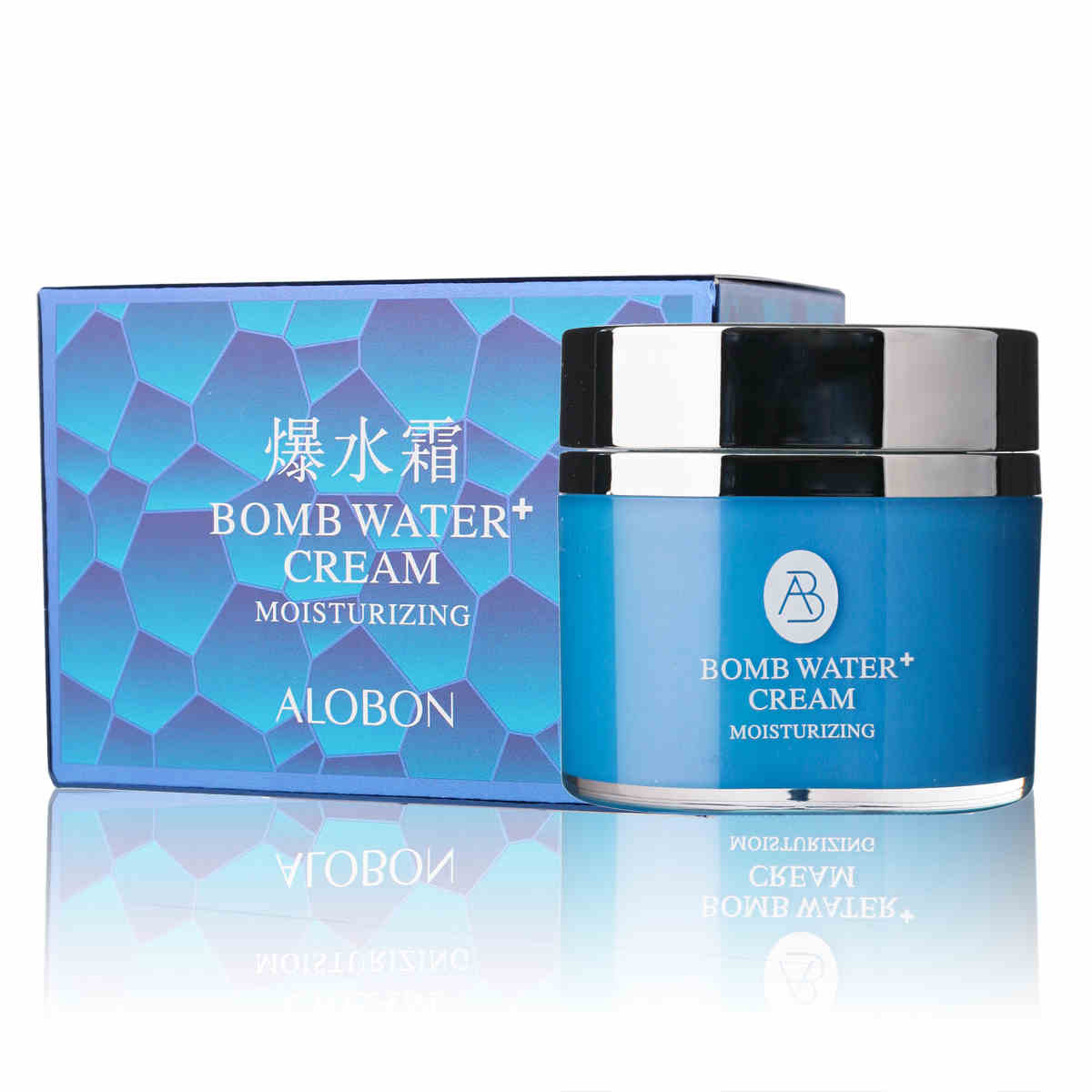ALOBON/雅邦 爆水霜 75g+送护手霜 水珠出水 保湿补水面霜护肤