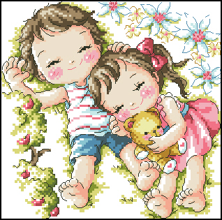 Cross embroidered electronic drawings 3782 SO-3156 Pillow figure 106W* 105H21 color XSD source files