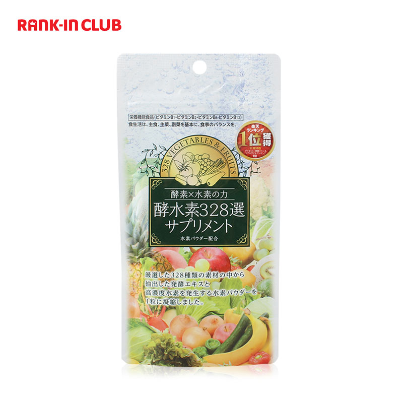 进口保税 M&F酵素×水素之力 酵水素328选 60粒