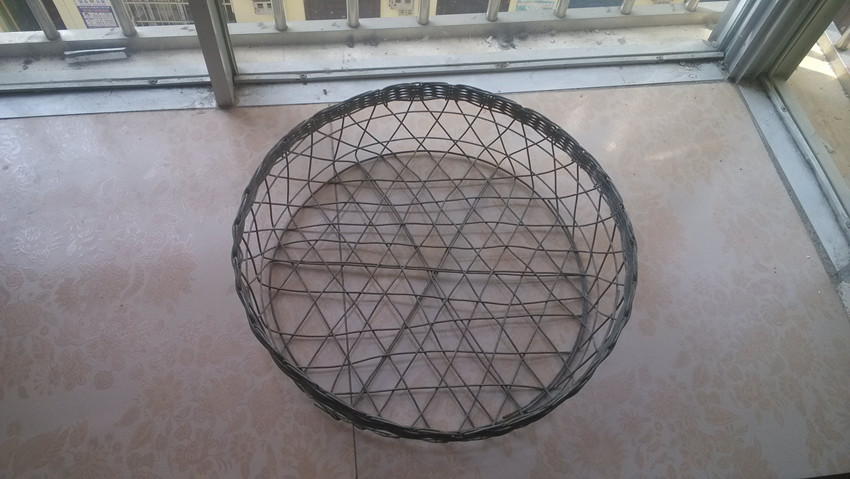 Iron basket Round Cleaning Basket Steel Wire Disinfection Basket basket Tube Basket basket Basket Receipt basket Basket Loading