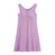 Modal nightdress nữ mùa hè với áo ngực che cup một bộ đồ ngủ miễn phí áo ngực mỏng phần lỏng lẻo dịch vụ nhà không tay váy