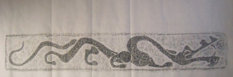 Long (Han portrait stone extension) - - - - Nanyang Han portrait Stone fine original extension