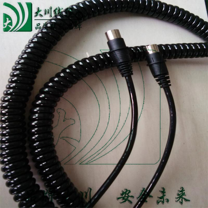 6 Core Pull rice large D Air plug spiral line