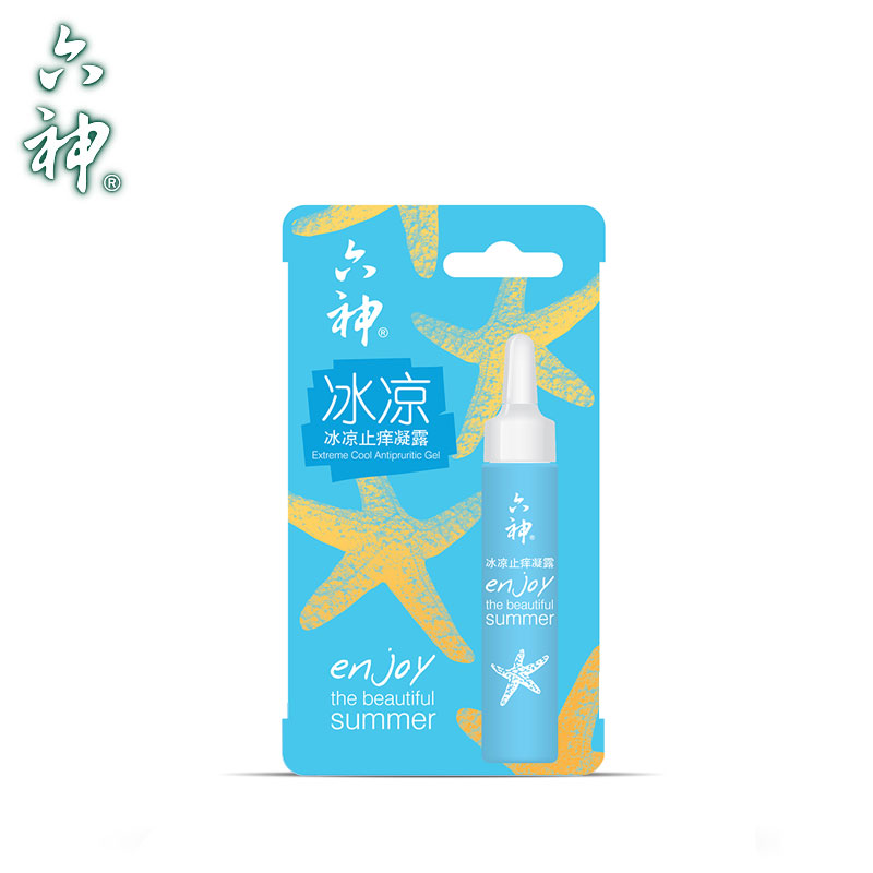 上海家化六神冰凉止痒凝露18ml提神醒脑止痒随身清凉油