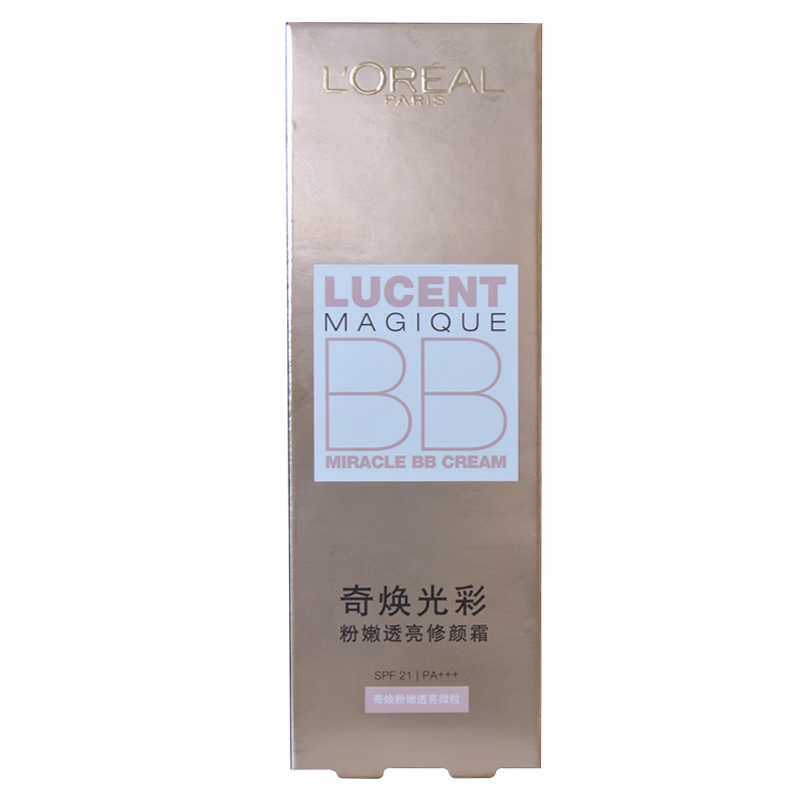 欧莱雅 奇焕光彩粉嫩透亮修颜霜/BB霜30ml 遮瑕裸妆
