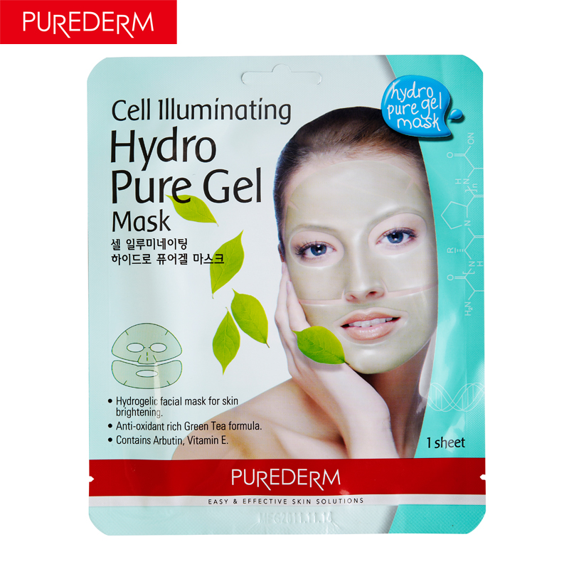 【天猫超市】韩国进口 PUREDERM璞静馨滋养保湿纯净啫喱面膜