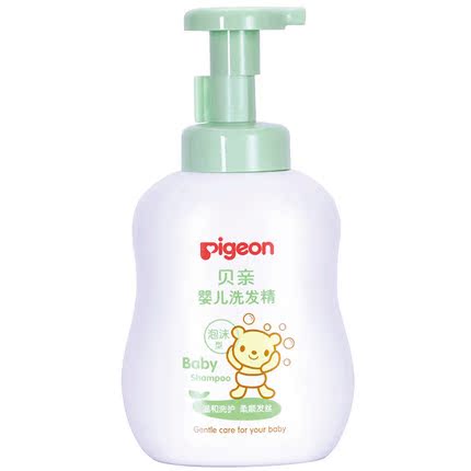 新品上市贝亲婴儿自动泡沫洗发精 500ml IA117