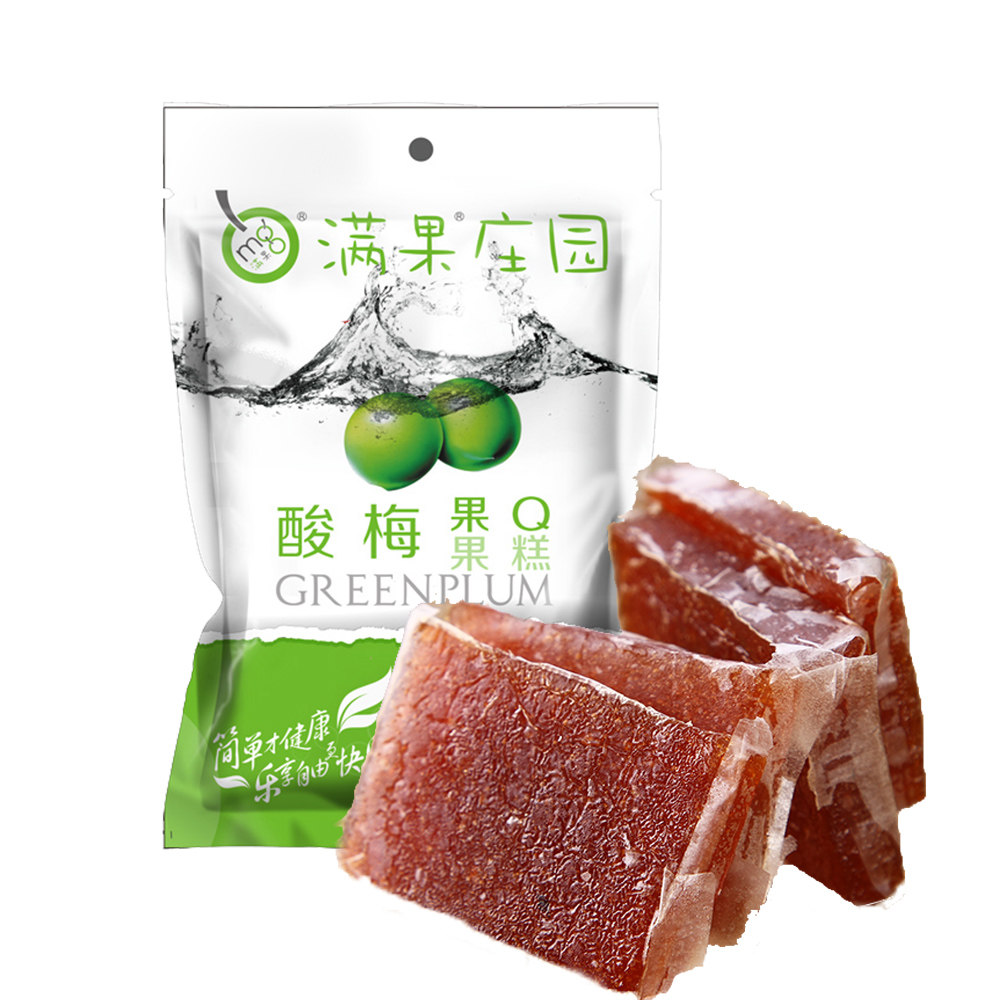 【天猫超市】满果零食酸梅果Q 80g/袋青梅子