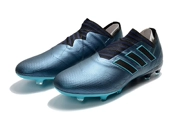 Messi Nemeziz17 + không giày giày bóng đá FG dài dao móng tay trẻ em người lớn nam đích thực nhỏ mận trắng xanh đen