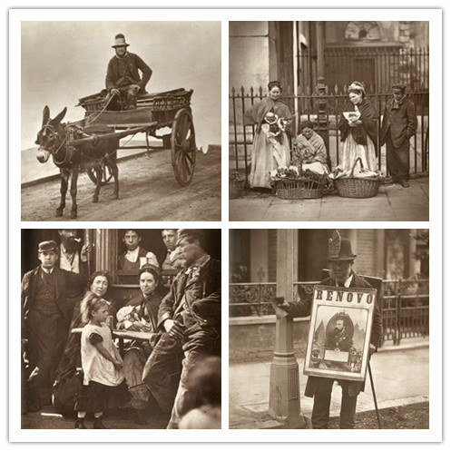 A407 London Street Life European and American Retro Humanistic Documentary Black and White Old Photos Photography 36 Picture Materials