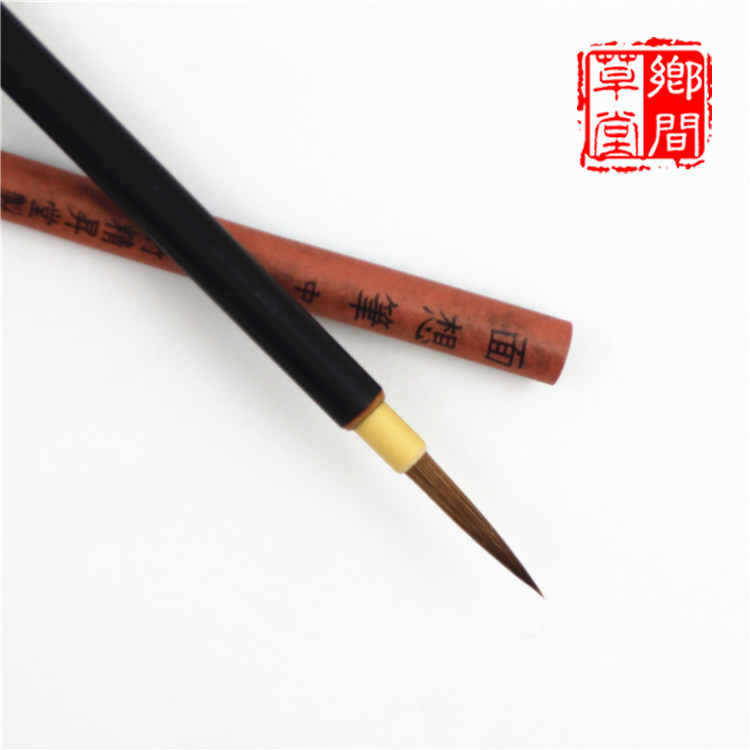 Japanese Wuzhu face pen in the comic hook line stroke pen watercolor Chinese painting craftsman painting Jufeng horse wool stationery
