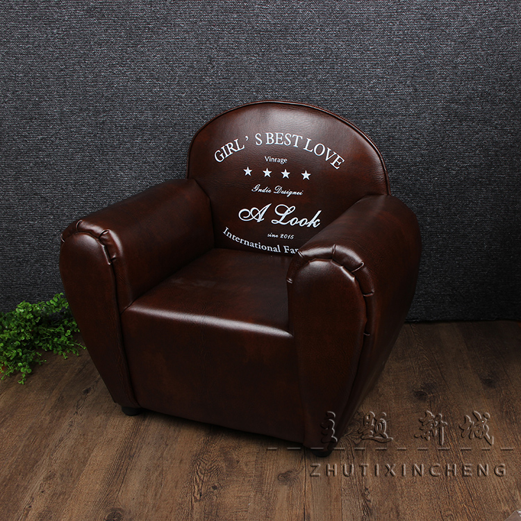 European retro children's room home photo studio photography props decoration ornaments photo baby backrest small sofa