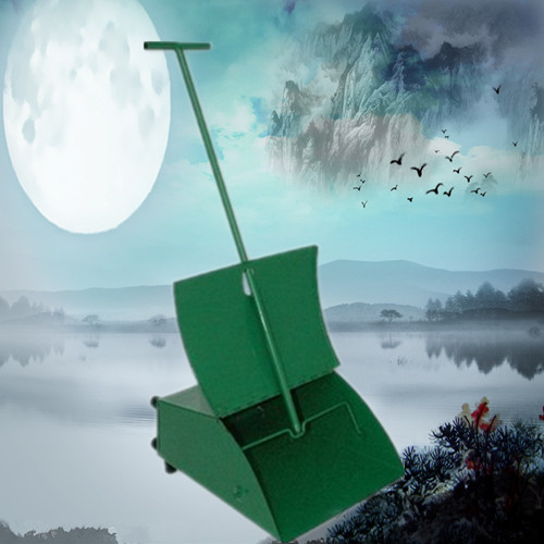 Chaobao C-020 Iron Windproof Garbage Shovel Iron Dustpan Sanitation Cleaning Garbage Bucket Outdoor Garbage Shovel