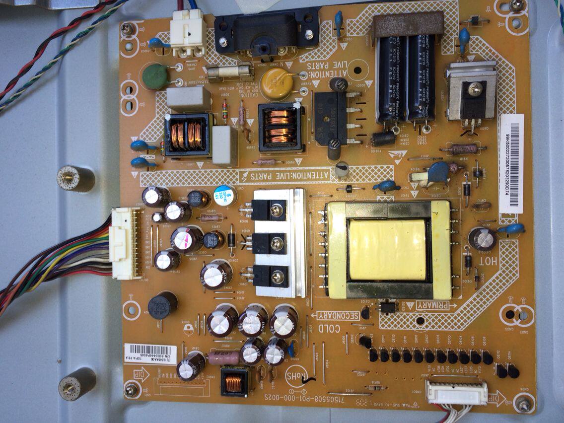 Original Changhong LT32920EV Skyworth 32E300R Power Board 715G5508-P01-000-002S