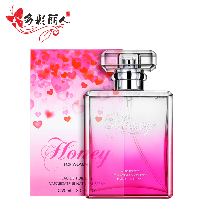 多彩丽人香水女士 女士香水90ml 包邮 清新持久淡香 诱惑女香水