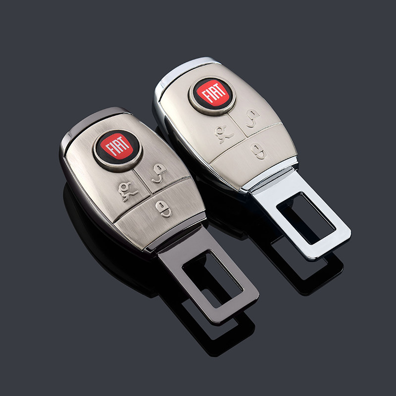 菲亚特500菲翔致悦菲跃博悦汽车安全带卡夹插销保险带卡扣延长器