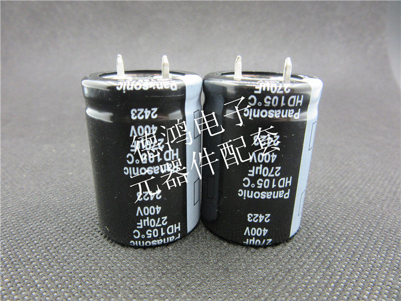 Japan Panasonic 400V270UF 25X35 HD Series 105 degrees can be used for 400V220UF