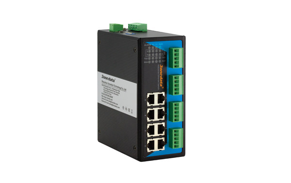 Three-wan 3onedata IES618-4DI 4-way serial port server 8-way Ethernet industrial switch-Taobao