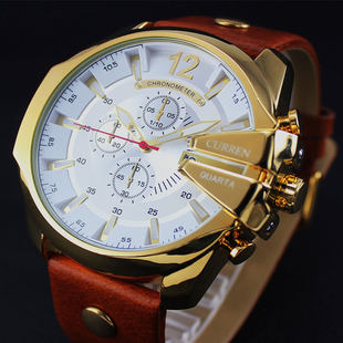 Dial suitable for men and women, belt, watch, quartz watches, European style