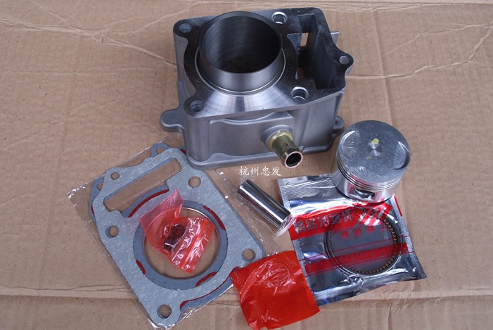 Applicable motorcycle Honda large sand wind speed ch125 water cooling cylinder head sleeve cylinder cylinder cylinder piston ring-Taobao