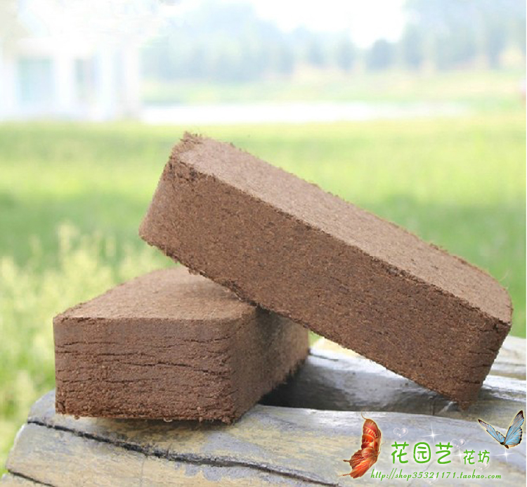 General fertilizer coconut brick coconut soil coconut bran nutrient soil balcony vegetable cultivation substrate potting special compressed nutrient soil
