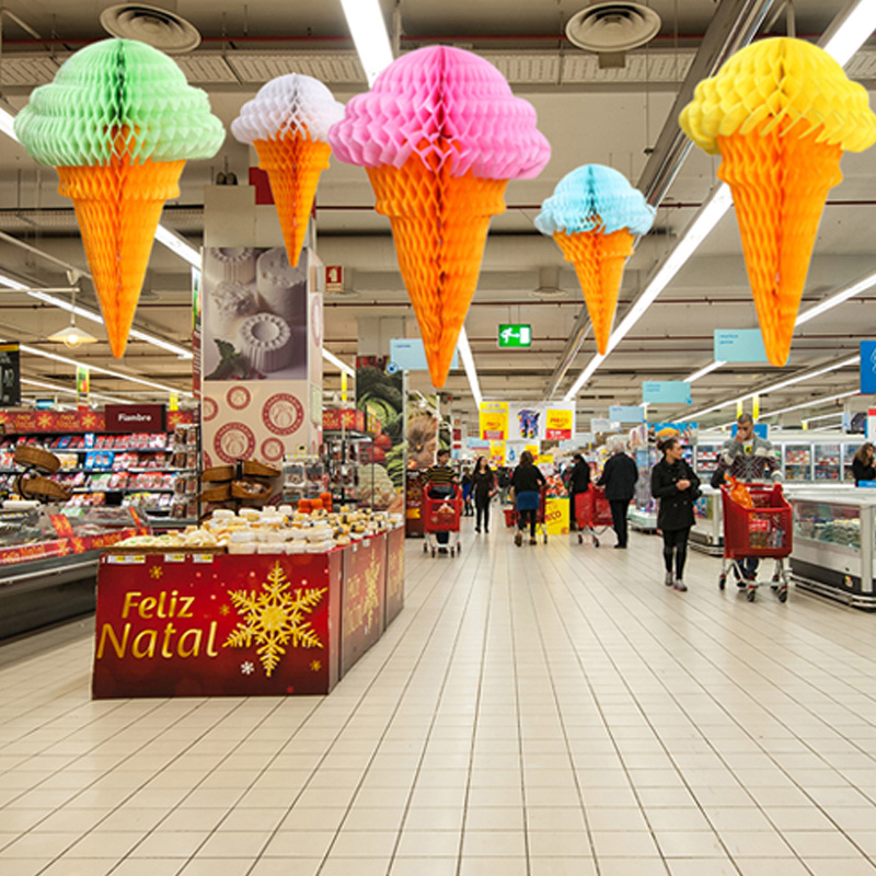 Festive Decoration Decoration Hanging Ceiling Shop Surface