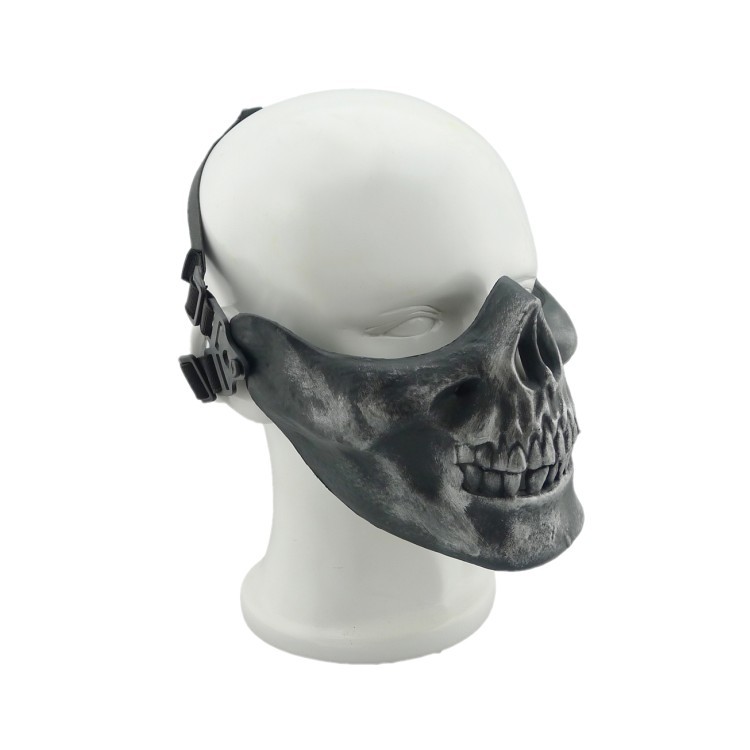 US Army V3 Skull Half Face Terror Call of Duty Call Ghost Mask Male CS Field Protection Equipment