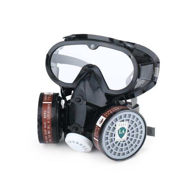 Yile labor insurance factory direct sales of anti-virus masks one-piece spray paint pesticide benzene anti-fog gas mask